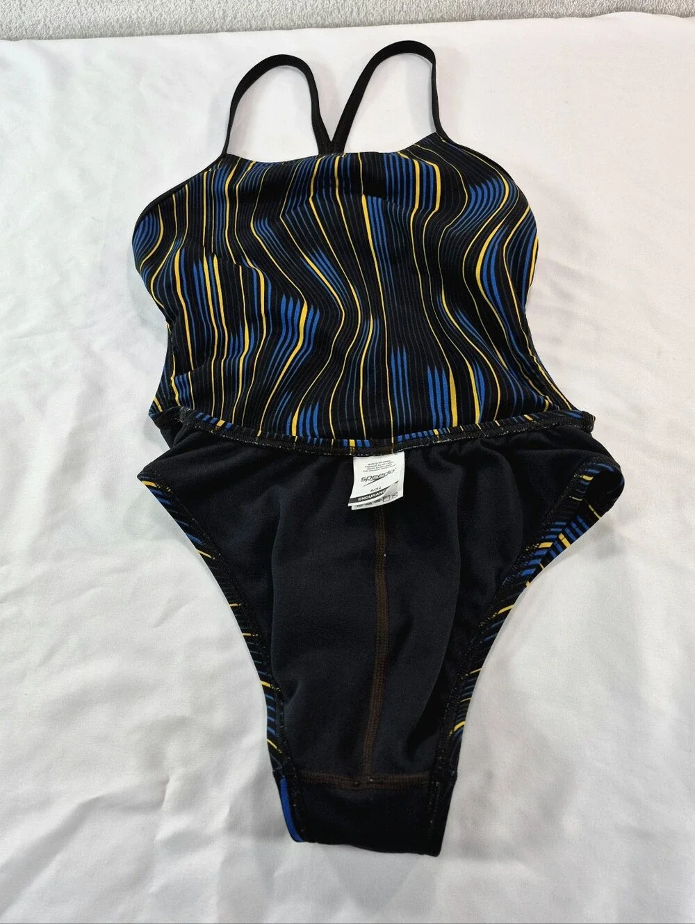 NWOT Speedo Space Train Flyback Swimsuit 6/32 Endurance Competive Swim Beach